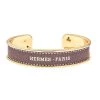 Fornash Upcycled Designer Ribbon Bracelet - Hermes New Arrivals