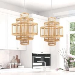 8 Oak Lane Bird Cage Pendant Light (hardware Included) Lighting & Pendants