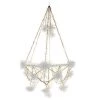 Cody Foster Star Pajaki Chandelier In White & Wood