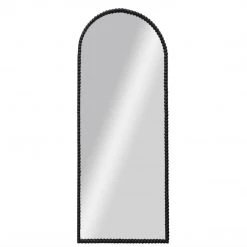 Creativeco-op Black Studded Arch Mirror