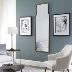 Uttermost Delicate Framed Gold Mirror Wall Art & Mirrors