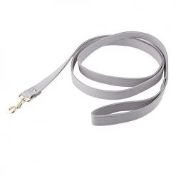 Santa Barbara Design Studio By Creative Brands Pet Grey Saffiano Leash