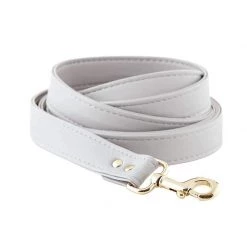 Santa Barbara Design Studio By Creative Brands Pet Grey Saffiano Leash