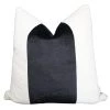 The Nue Look | At Home Pillows & Throws Black Stripe Velvet Pillow Cover