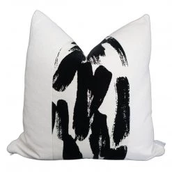 The Nue Look | At Home Stripe Domino Square Pillow Cover Pillows & Throws