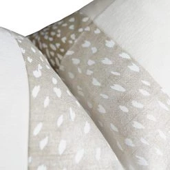 The Nue Look | At Home Pillows & Throws Stripe Fawn Square Pillow Cover