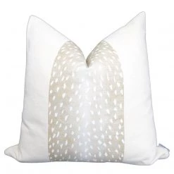 The Nue Look | At Home Pillows & Throws Stripe Fawn Square Pillow Cover