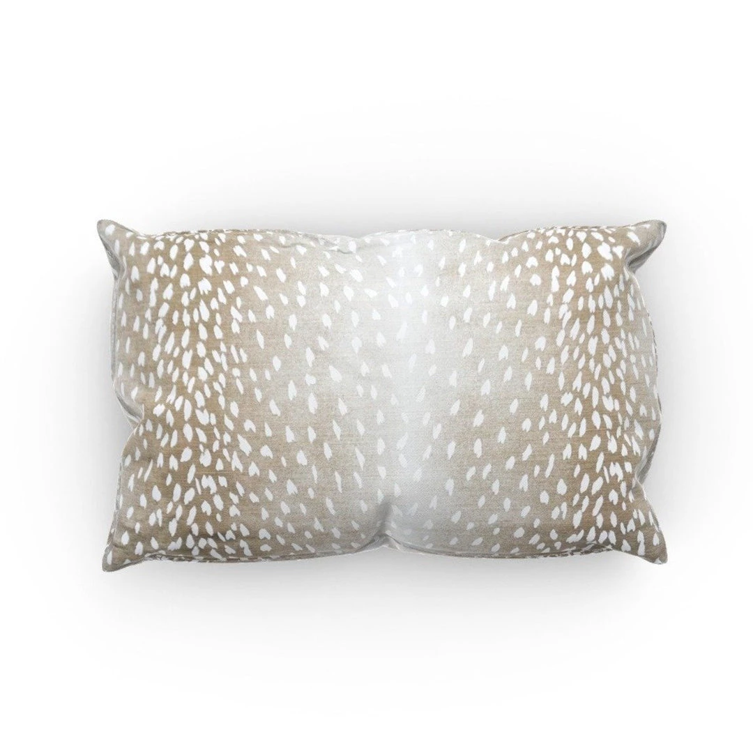 The Nue Look | At Home Tan Fawn Lumbar Pillow Cover 3 The Nue Look | At Home Tan Fawn Lumbar Pillow Cover