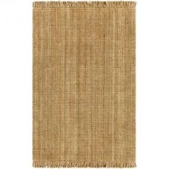 Surya Rugs Fringe Edge Natural Jute Rug