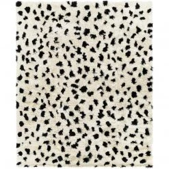 Surya Gibraltar Hand Tufted Rug In Cream & Black