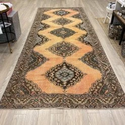 Rugser Oushak Sunset Vintage Turkish Runner New Arrivals