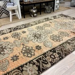 Rugser Oushak Warm Earth Vintage Turkish Runner New Arrivals