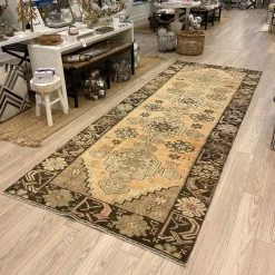 Rugser Oushak Warm Earth Vintage Turkish Runner New Arrivals