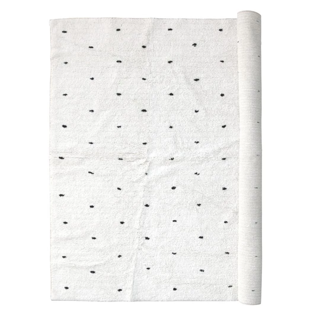 Creativeco-op New Arrivals 4'x6' Cotton Tufted Dot Rug 3 Creativeco-op New Arrivals 4'x6' Cotton Tufted Dot Rug