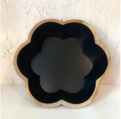 Made Market Co. Flower Mango Wood Bowl