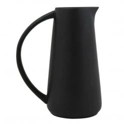Bloomingville New Arrivals Black Stoneware Pitcher
