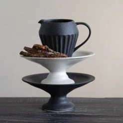 Creativeco-op 8” Stoneware Cake Stand New Arrivals
