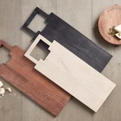 Santa Barbara Design Studio By Creative Brands Charcuterie Board With Square Handle New Arrivals