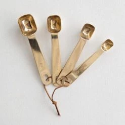 Creativeco-op Gold Measuring Spoon Set New Arrivals