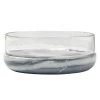 Santa Barbara Design Studio By Creative Brands Grey Marble & Glass Bowl Chiller Kitchen & Bath