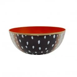 Jaye's Studio Hand Painted Antelope Bowl Large Kitchen & Bath