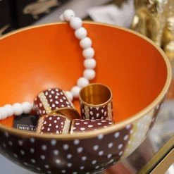 Jaye's Studio Hand Painted Antelope Napkin Ring (4 Pk)