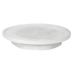 Santa Barbara Design Studio By Creative Brands Marbleized Resin Pedestal Tray New Arrivals