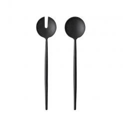 Bloomingville Matte Black Salad Servers, Set Of 2 New Arrivals