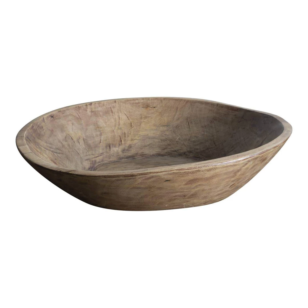 Made Market Co. Kitchen & Bath Natural Found Dough Bowl Large 3 Made Market Co. Kitchen & Bath Natural Found Dough Bowl Large
