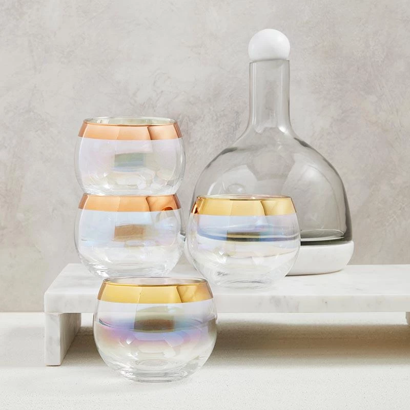 Santa Barbara Design Studio By Creative Brands New Arrivals White Marble & Glass Wine Carafe 5 Santa Barbara Design Studio By Creative Brands New Arrivals White Marble & Glass Wine Carafe