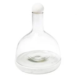 Santa Barbara Design Studio By Creative Brands New Arrivals White Marble & Glass Wine Carafe 9 Santa Barbara Design Studio By Creative Brands New Arrivals White Marble & Glass Wine Carafe