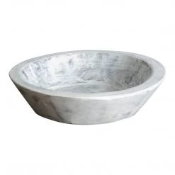 Made Market Co. White Wash Found Dough Bowl XS