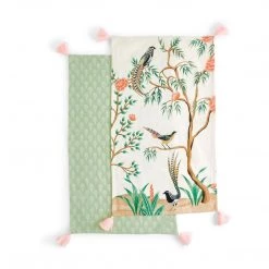Two's Company New Arrivals Botanical Pheasant Dish Towels Set Of 2