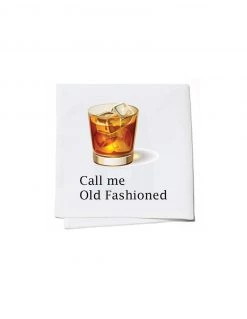 Toss Designs Call Me Old Fashion Cocktail Napkins