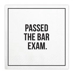 Santa Barbara Design Studio By Creative Brands New Arrivals Passed The Bar Exam Cocktail Napkins