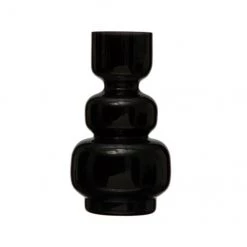 Bloomingville 3 Tier Black Glass Bubble Vase New Arrivals