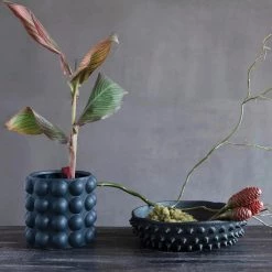 Creativeco-op New Arrivals Bubbled Stoneware Planter