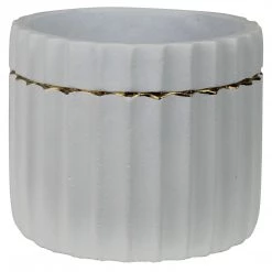 Homart Skylar Cement Cachepot New Arrivals