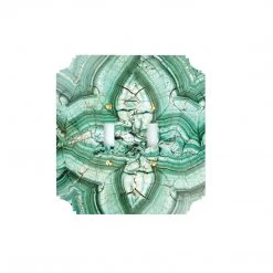 Reprotique Art Acrylic Malachite Switch Plate New Arrivals