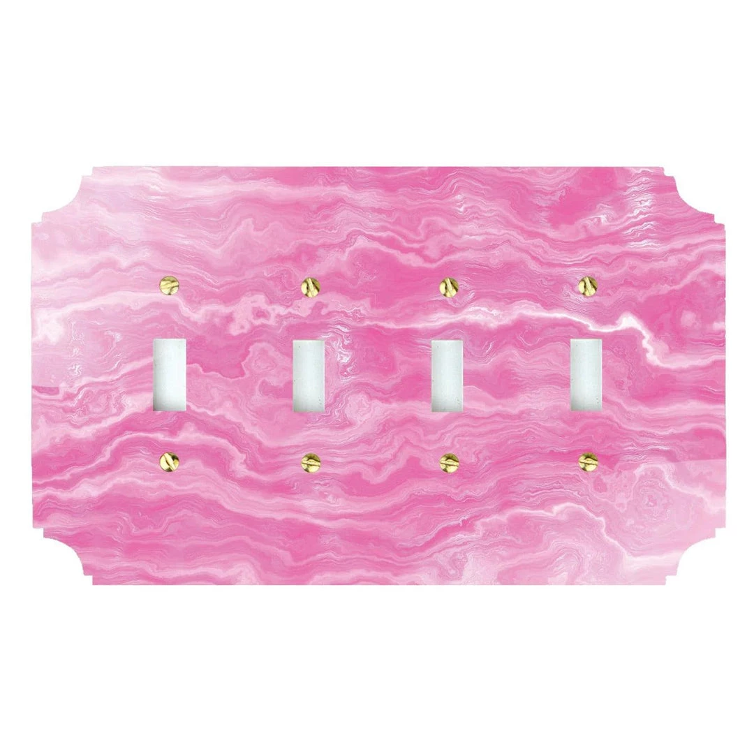 Reprotique Art Acrylic Pink Agate Switch Plate New Arrivals 6 Reprotique Art Acrylic Pink Agate Switch Plate New Arrivals