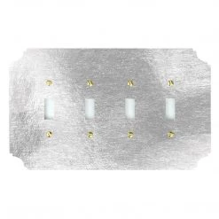 Reprotique Art Silvered Acrylic Switch Plate New Arrivals