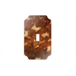 Reprotique Art New Arrivals Tortoise Acrylic Switch Plate